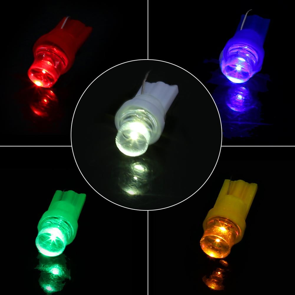 T10 W5W LED Voiture Lumières LED Ampoules RVB Avec Télécommande 194 168 501  Strobe Led Lampe Liseuses Blanc Rouge Ambre 12V Du 2,51 €