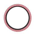 thumbnail image 2 of Lsque Piggy Sunflower Ultra Soft Car Steering Wheel Cover for Women, Standard 15 inch Size for Truck Van SUV Auto, 2 of 8