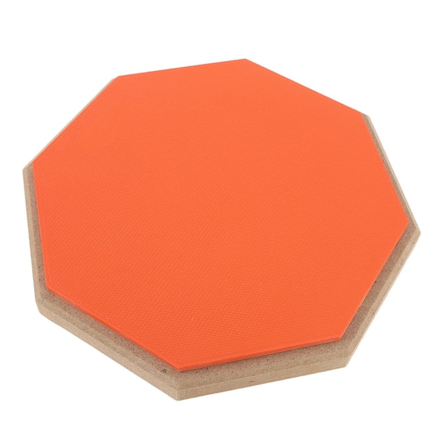 Drum Practice Pad with Drumsticks, 8 Inch Silent Practice Drum Pad, Anti Slip High Density Rubber, Quiet Drum Pad and Sticks Kit, Suitable for Beginners
