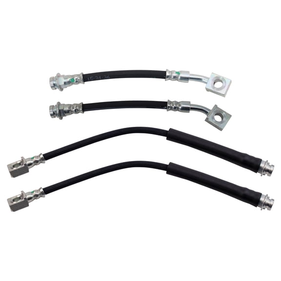 TRQ Brake Hose Set Fits 2008-2010 Chevrolet HHR