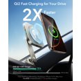 thumbnail image 2 of Cargador ESR de montaje en coche para Qi2 MagSafe iPhone Titanium de 15 W, 2 of 9