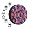 thumbnail image 4 of KLL Halloween Black Cats Pattern 14-17 inch Spare Tire Cover Universal Wheel Protector for Truck SUV Trailer Camping Rv Tire Covers-16 inch, 4 of 6
