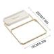 thumbnail image 3 of Filtro redondo paleta desechable, soporte para basura cocina, red de filtro antiobstrucción, plato de comida plegable, diseño de 2 niveles de metal, para cocina, alta capacidad, fácil de, 3 of 8
