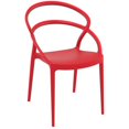 thumbnail image 1 of Siesta Chaise de Salle à Manger Pia, Rouge (Ensemble de 2), 1 of 10
