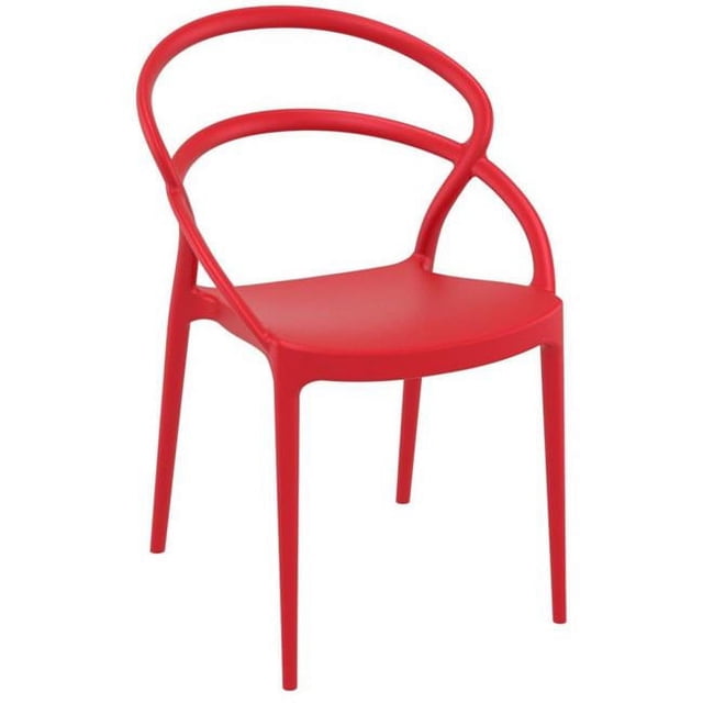 Siesta Pia Dining Chair, Red (Set of 2)