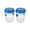 Blue, variant on 2-Pack Solar Powered Wasp Trap, Orange Reusable Hornet & Yellow Jacket Catcher, Waterproof Outdoor Insect Trap for Garden Patio & Backyard