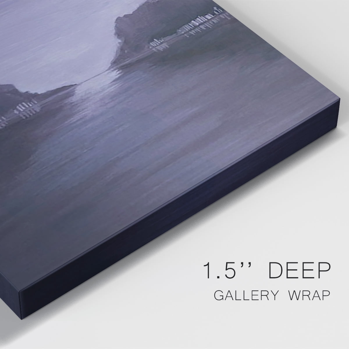 Amethyst Moonlight I Premium Gallery Wrapped Canvas - Ready to Hang