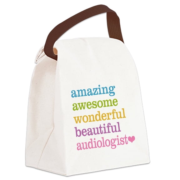 CafePress - Audiologist - Canvas Lunch Bag with Strap Handle