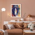 thumbnail image 2 of Cuadros Decorativos Decoración del hogar arte 5D DIY diamante pintura caballo Animal resina Mural pared cuadros JShteea Nuevos Originales, 2 of 9