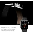 thumbnail image 4 of Native Union Classic Strap – Italian Leather – Compatible with Apple Watch 38/40/41/42mm (Black), 4 of 9