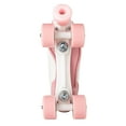 thumbnail image 6 of YYUAN Women's Retro White Pink Double Roller Skates Adult Casual Roller Skates(Women's 8.5 / Men's 7.5), 6 of 9