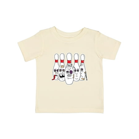

Inktastic Beat Up Bowling Pins Gift Baby Boy or Baby Girl T-Shirt