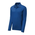 thumbnail image 3 of PosiCharge Racer Mesh Long Sleeve Polo. ST640LS, 3 of 4