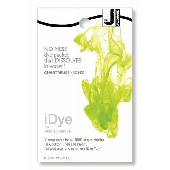 Jacquard iDye - Natural Fabrics - Chartreuse