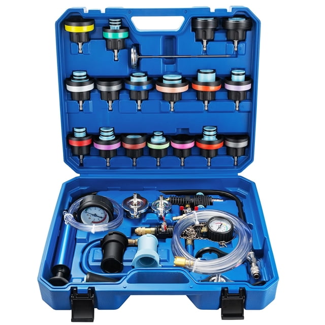 Kit de prueba de presión y llenado al vacío de refrigerante VTG VOGTEN de 28 piezas