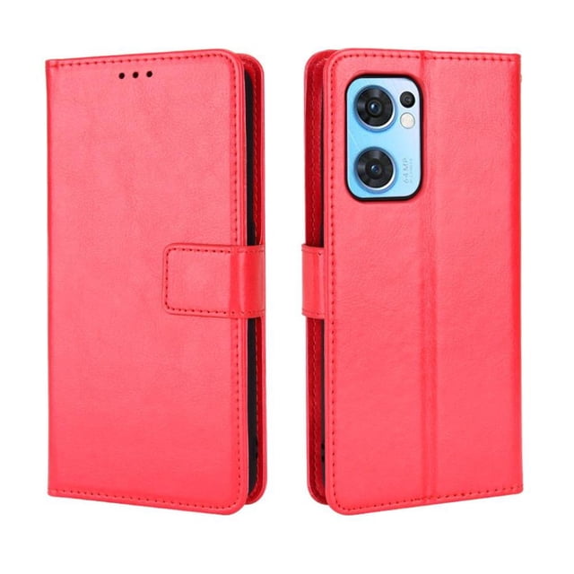 Funda tipo libro para OPPO Find X5 Lite, cartera todo‑en‑uno, funda multifuncional con tarjetero y correa de muñeca desmontable