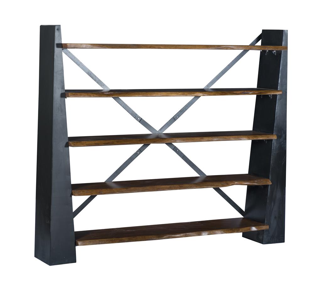 Coast To 15231 Bookcase In Light Walnut Semi Gloss Com