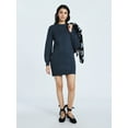 thumbnail image 2 of Scoop Long Sleeve Saddle Sweater Dress, Sizes XS-XXL, 2 of 5