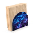 thumbnail image 3 of WOBOGO Glowing Blue Leopard Clear Acrylic Napkin Holder Kitchen Tissue Face Towel Cocktail Rack Bar Restaurant Dinner Paper Dispenser, 3 of 9