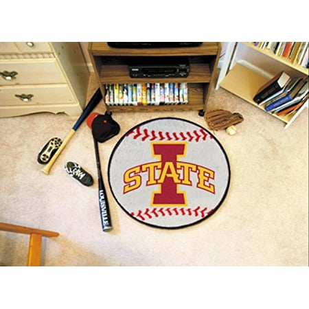 Northern Iowa Baseball Rug - Wholesale Baseball Mat Iowa State University 26