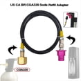 thumbnail image 5 of Adaptador de ConexióN RáPida CGA320 Terra DUO Art Al Kit de Manguera Adaptador de Tanque de Co2 Externo, 5 of 5