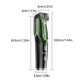 thumbnail image 4 of HATTEKER Hair Clipper with Vacuum Function – 1–20 mm Length Adjustment, IPX6 Waterproof, USB-C Charging, Quiet & Precise, 4 of 6