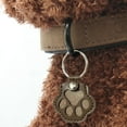 thumbnail image 4 of Yonrjhukm Cute Leather Paw Keychain for Pet Hair Keepsake, Unique Dog Memorial Keyring, Pet Memorial Gifts for Dog Lovers, Elegant Accessory for Bag or Purse, 4 of 5