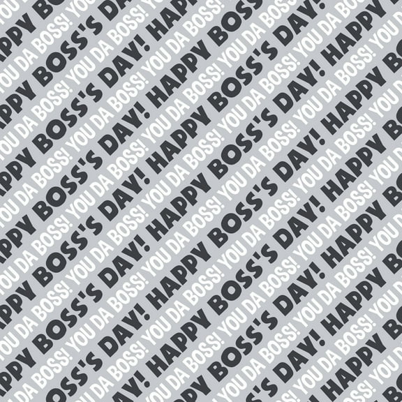 Happy Boss's Day You Da Boss Premium Gift Wrap Wrapping Paper Roll