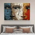 thumbnail image 4 of modern abstract artwork women faces Poster Decorative Painting Canvas Wall Art Living Room Posters Bedroom Painting,Frame-style,24x36inch(60x90cm), 4 of 8