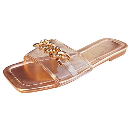 

PEASKJP Sandals Women Comfortable Women s Wedge Sandals Ankle Strap Open Toe Summer Sandal Beach Bohemia Comfortable Platform Outdoor Flats Shoes (Gold 7.5)