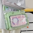 thumbnail image 4 of Modern Semitransparent Candy Firm School Work Bag For Juvenile Women Capacious Polyamide Planner, 4 of 8