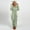 02-Army Green, variant on Womens Plush Hooded Jumpsuit Solid Color Sherpa Fuzzy Pajamas Long Sleeve Cute Cat One Piece Rompers Winter Warm Sleepwear Watermelon Red M