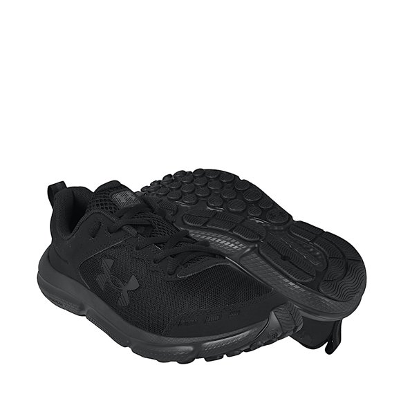 TENIS JOVEN UNDER ARMOUR 3026182002 TEXTIL NEGRO