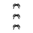 thumbnail image 2 of Kearding Prop de decoración de Halloween de araña espeluznante para fiesta al aire libre accesorios de decoración de función luminosa 75cm Type1 NO1, 2 of 6