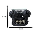 thumbnail image 2 of Nosferatu Gothic Vampire Gargoyles With Skulls Votive Candle Heat Oil Warmer, 2 of 10
