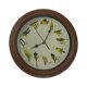thumbnail image 5 of Reloj de pared de 10 pulgadas, práctico reloj de pared con pájaro cantor, reloj redondo para decoración de aniversario de bodas, 5 of 8