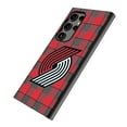 thumbnail image 2 of Keyscaper Portland Trail Blazers Plaid Galaxy Magnetic Bump Case, 2 of 7