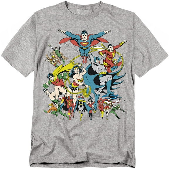 DC Comics Justice League Assemble Mens Short Sleeve Shirt