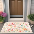 thumbnail image 4 of GUUCHA 2'x3'Area Rugs for Living Room Floral Print Rug Floor Carpet for Bedroom,Cream White, 4 of 6