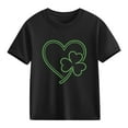 thumbnail image 1 of hengsof Chemises pour Enfants T-Shirts Graphiques à Manches Courtes Hauts Décontractés Quotidiens, 1 of 3