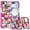 Colorful Mandala Flowers on White, variant on For iPhone 15 Beautiful Magnetic Hybrid IMD Design Case - Red Cherries