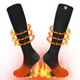 thumbnail image 3 of SAVIOR HEAT 2024 Upgraded 2200mAh Rechargeable Heated Socks for Men Women - Washable Electric Thermal Warming Socks for Hunting Winter Skiing Outdoors - Battery Included, 3 of 10