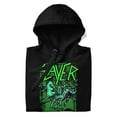 thumbnail image 2 of Slayer Neon Hell Awaits Classic Unisex Hoodie - Black - Large, 2 of 5