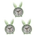 thumbnail image 4 of relayinert Cute Rabbit Deer Shaped Alarm Clock for Bedroom Nordic Style Playful and Endearing Green Rabbit 3Set, 4 of 6
