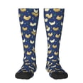 thumbnail image 2 of Lsque Funny Chicken Printed Crew Socks Men's Women's LightWeight Thin Casual Calf Socks ,Knee High Socks,Cotton Socks, 2 of 9