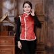 thumbnail image 5 of Traje Cheongsam Qipao Tang de estilo chino para mujer, chaleco de terciopelo grueso, ropa de satén Retro tradicional para fiesta de noche y boda, Año Nuevo, 5 of 5
