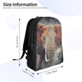 thumbnail image 4 of Easygdp Elephant in Smoke Mochila Versátil y Elegante: Comodidad, Almacenaje y Durabilidad para la Universidad, Trabajo, Viajes y Uso Diario, 4 of 8