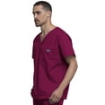 thumbnail image 3 of Cherokee Workwear Originals Men Scrubs Top V-Neck 4789, 3 of 5