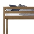 thumbnail image 4 of Castle Place Modern Twin over Twin Wooden Bunk Bed, Light Oak, 4 of 8