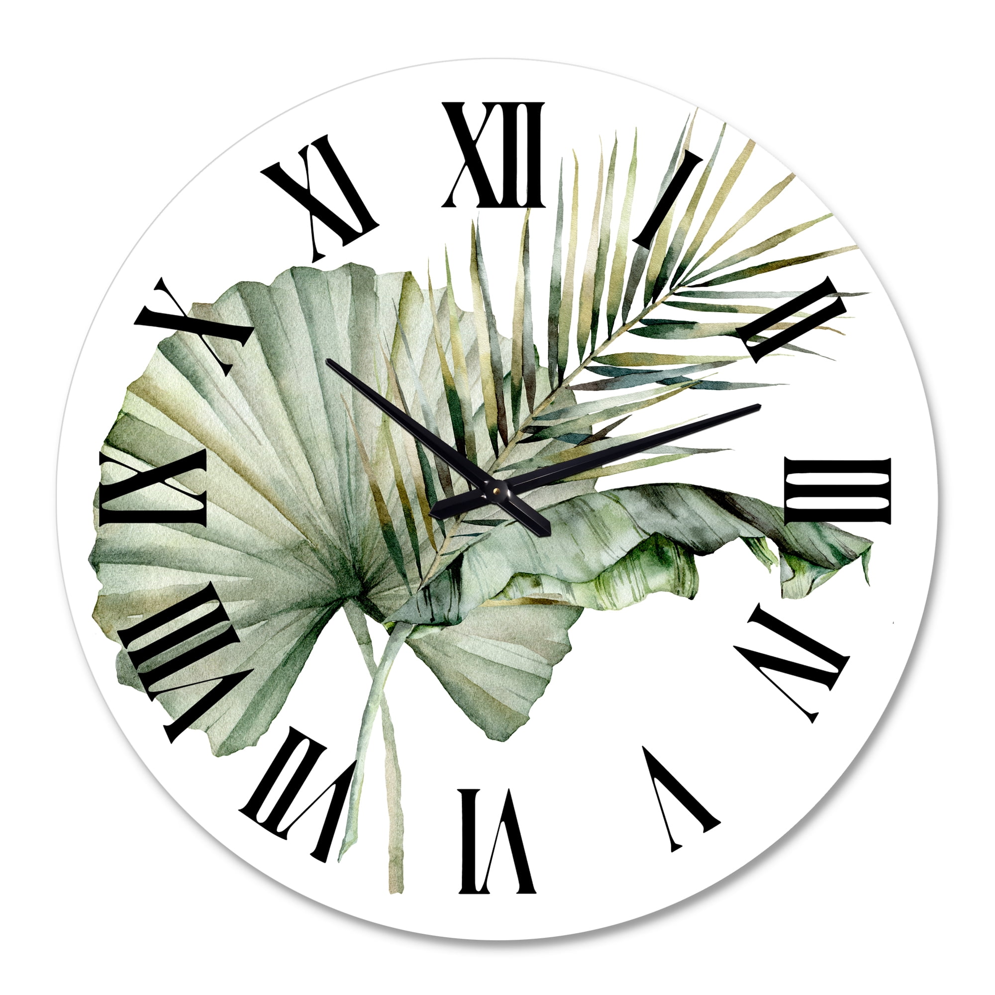 Designart 1 in Quartz Traditional Wall Clock
